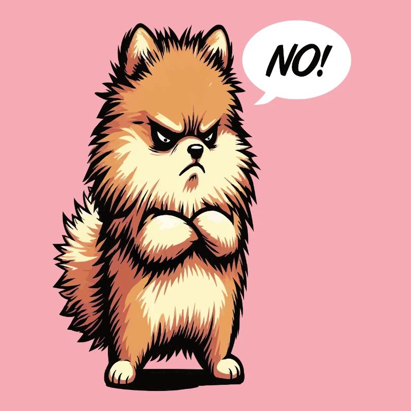 No Pomeranian Dwarf Spitz Dwarf Spitz Holder Spitz