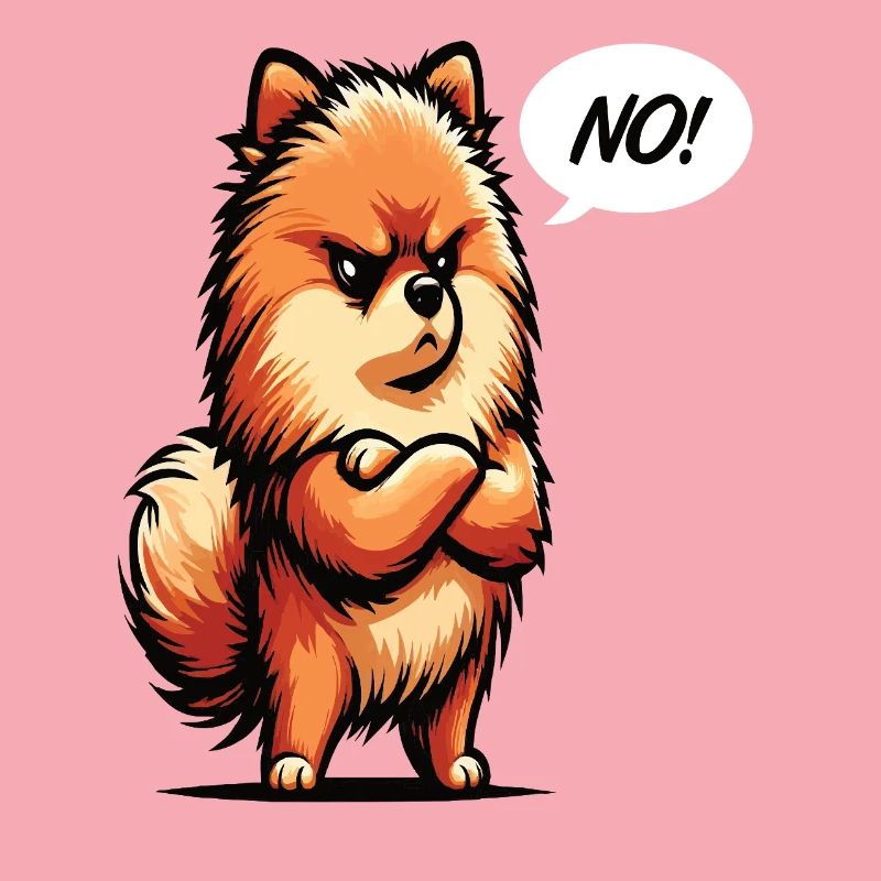 No Pomeranian Dwarf Spitz Dwarf Spitz Holder Spitz