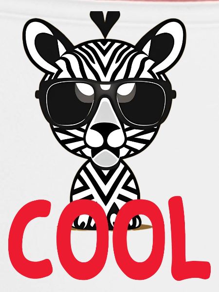 Cooles Zebra - cool