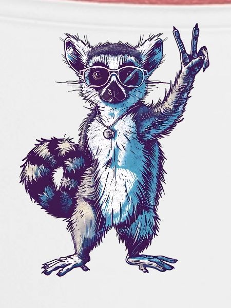 Retro Maki Lemur