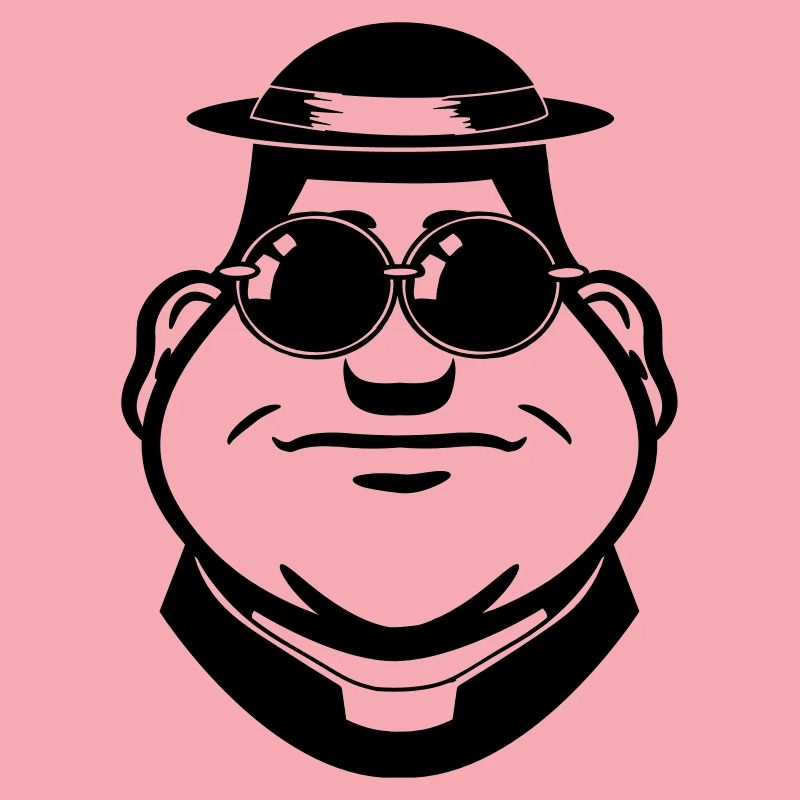 Lunettes de soleil visage pasteur