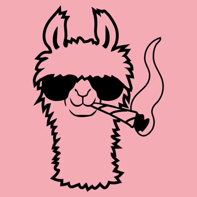 Lama Mit Joint