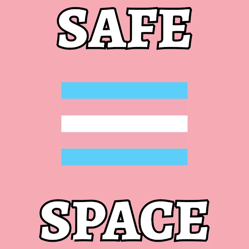 DRAPEAU TRANS SAFE SPACE