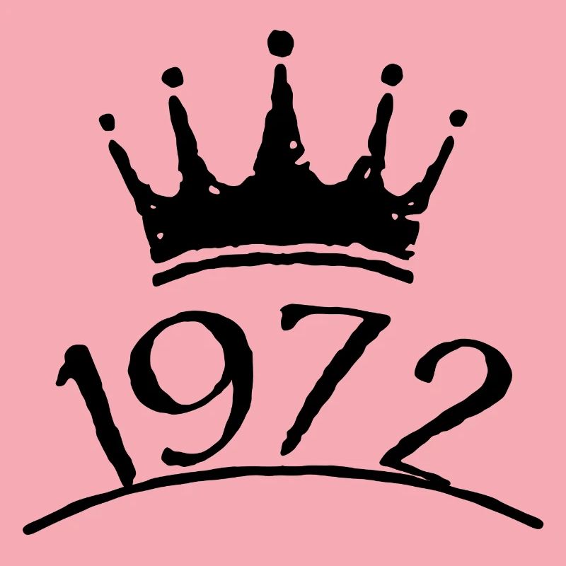 Krone 1972 Année de naissance Tshirt design