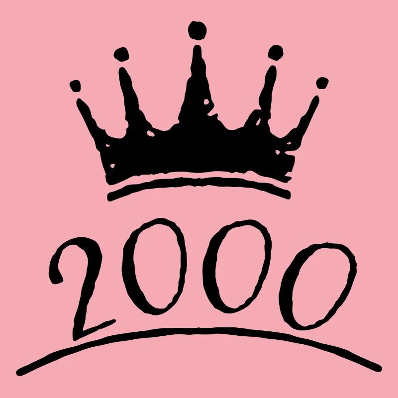 Krone 2000 Année de naissance Tshirt design