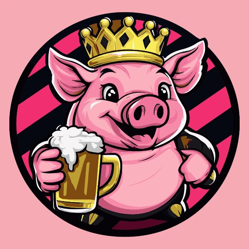 Schwein Bier