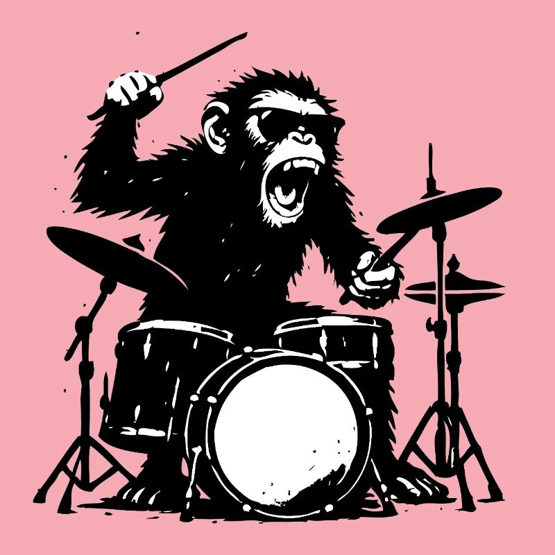 Wild Drum Monkey