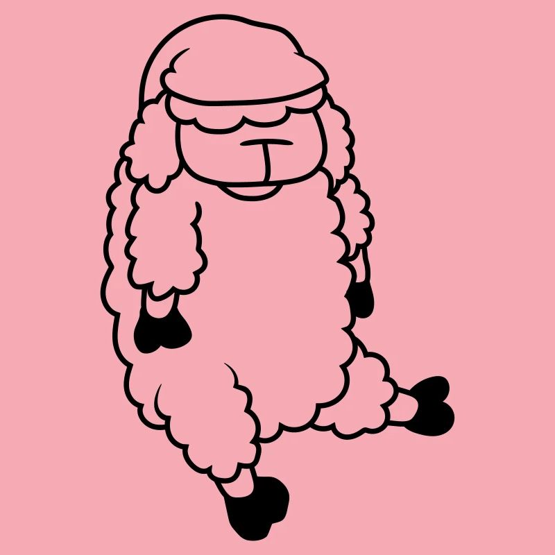 Sleeping Sheep Sleeping Cap