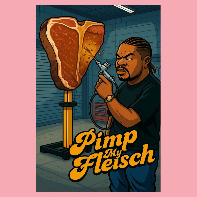 Pimp My Fleisch (BBQ-Shirt)