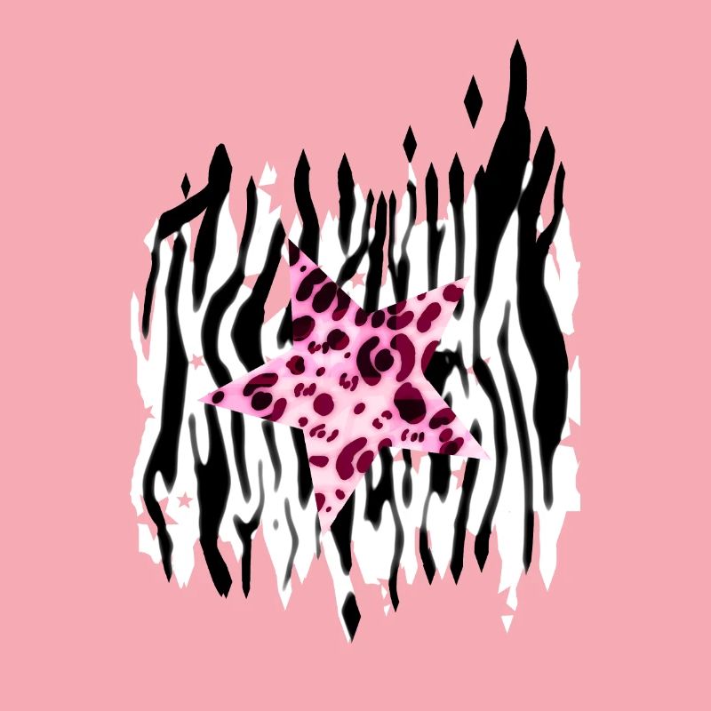 Y2k aesthic zebra and pink leopard patterns