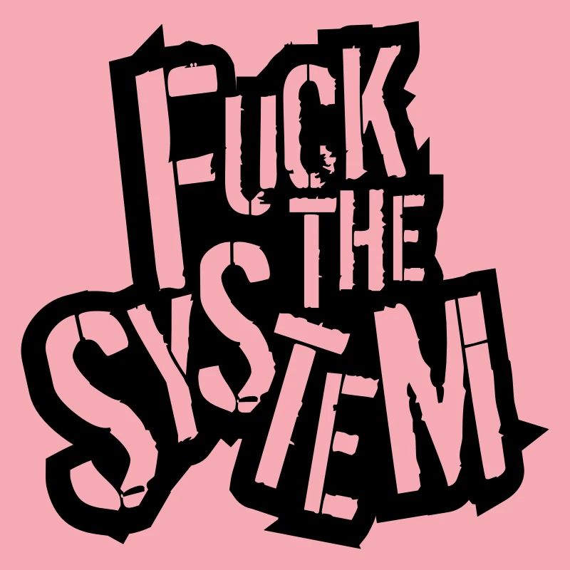 contour plan texte rebelle baiser le logo du système