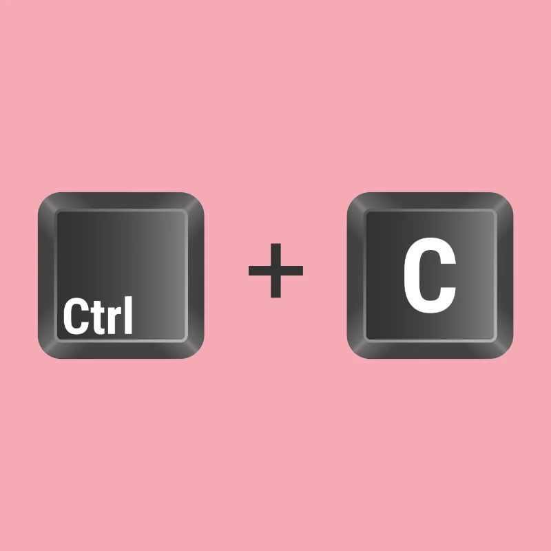 Ctrl + C copy and paste t shirt copy