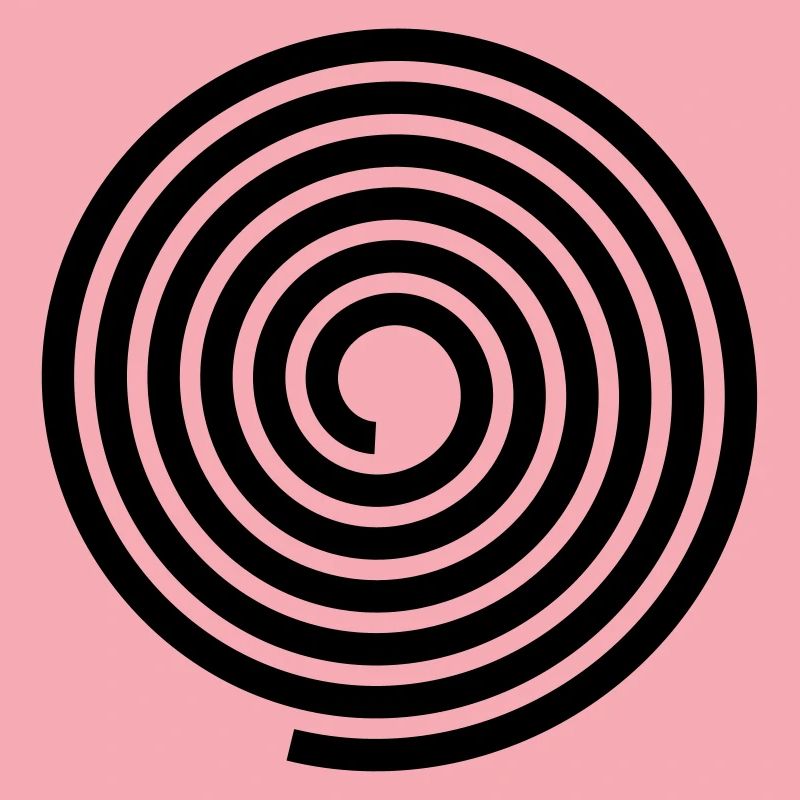 Spirals pattern vector template