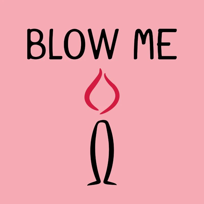 Blow me Kerze