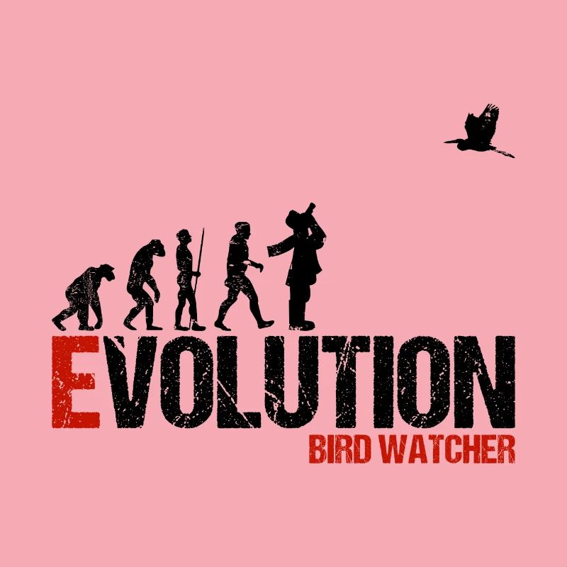 Bird Watcher Bird Watch Evolution Funny