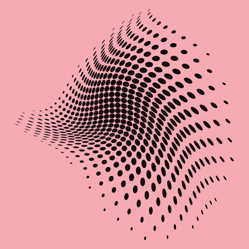 Cadeau de géométrie de formes d'illusion d'optique