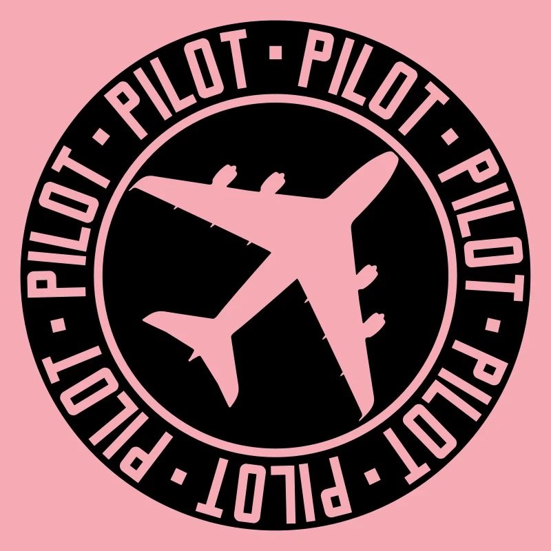Schild Stempel Pilot