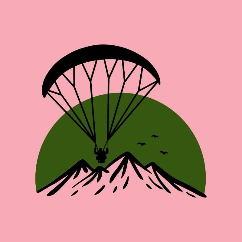 Paramotoring Retro Design