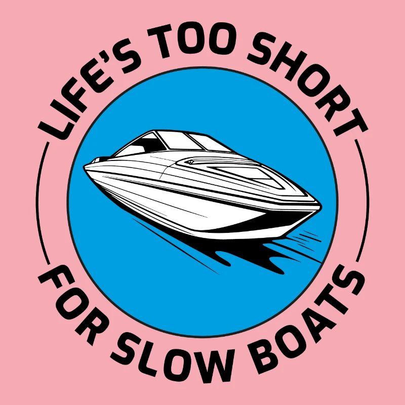 Conception de style de vie en hors-bord pour les amateurs de navigation rapide