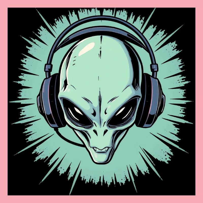 Alien-Kopfhörer