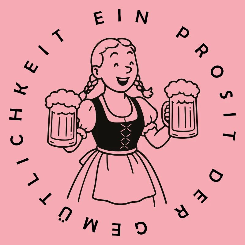 Bier Mädchen - Ein Prosit der Gemütlichkeit