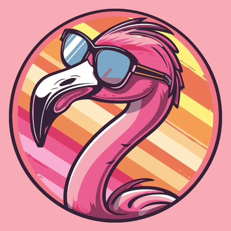 Flamingo Bande Dessinée Cool