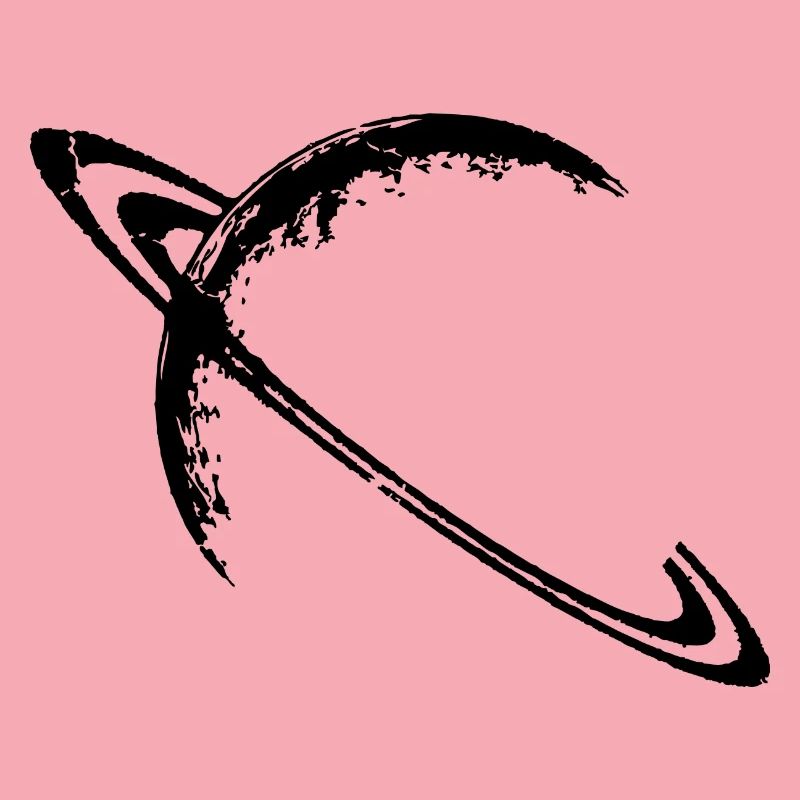 Saturn (schwarz)