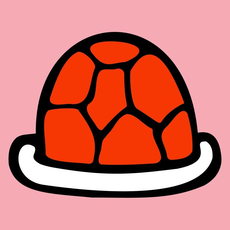 Turtle shell without turtle cute shell