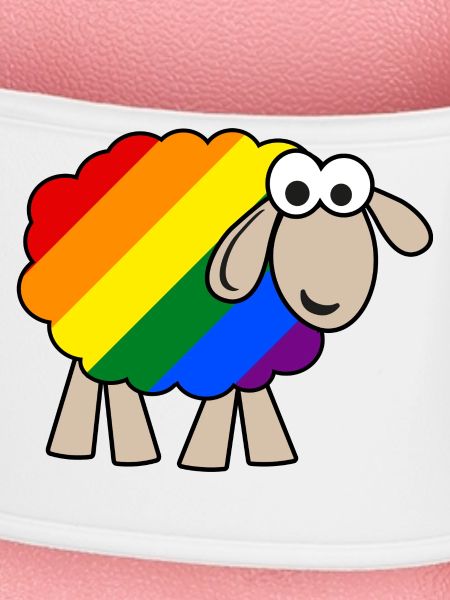 Regenbogen Schaf