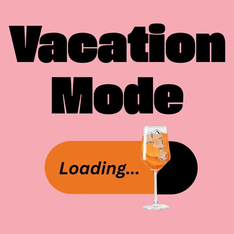 Vacation Mode On – Spritz with Loading Bar (Dark)