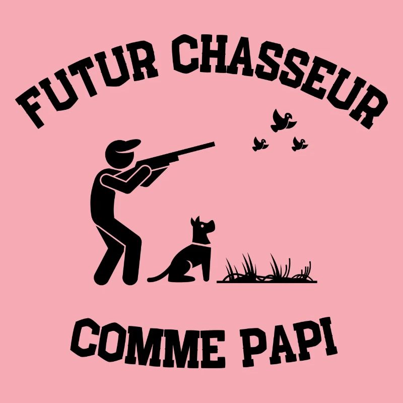 futur chasseur comme papi cadeau bebe