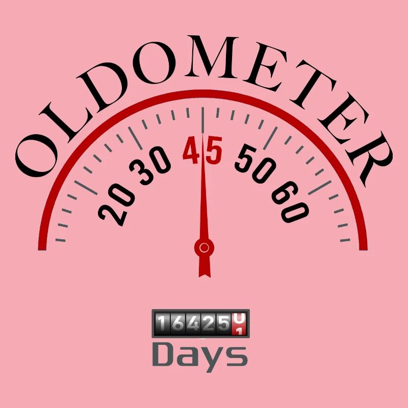 OLDOMETER 45th birthday