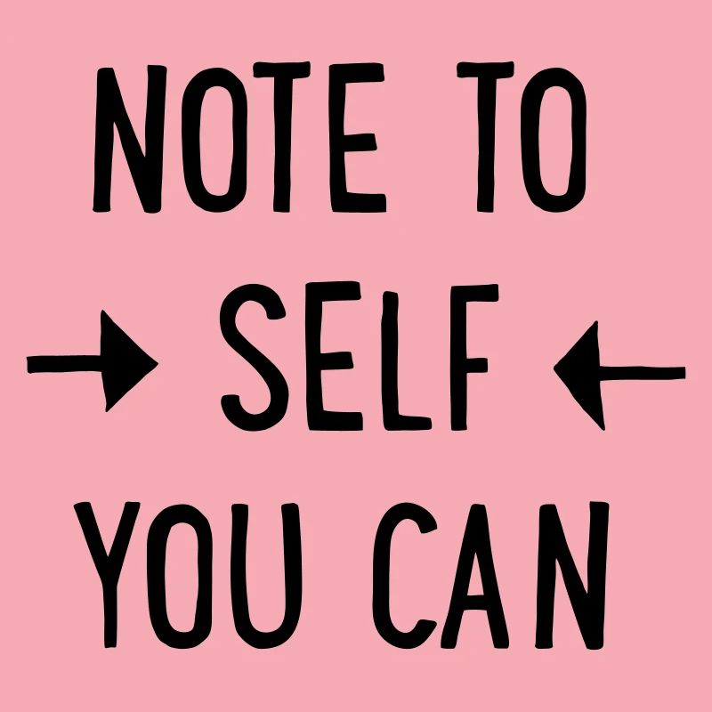 Note à soi-même: Vous pouvez