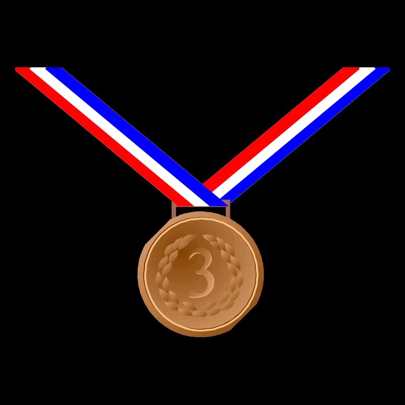 Bronzemedaille 3.