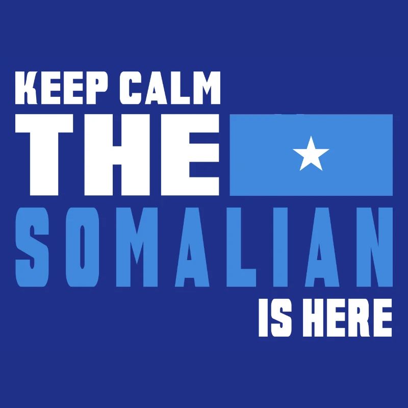 drapeau de la Somalie Keep Calm