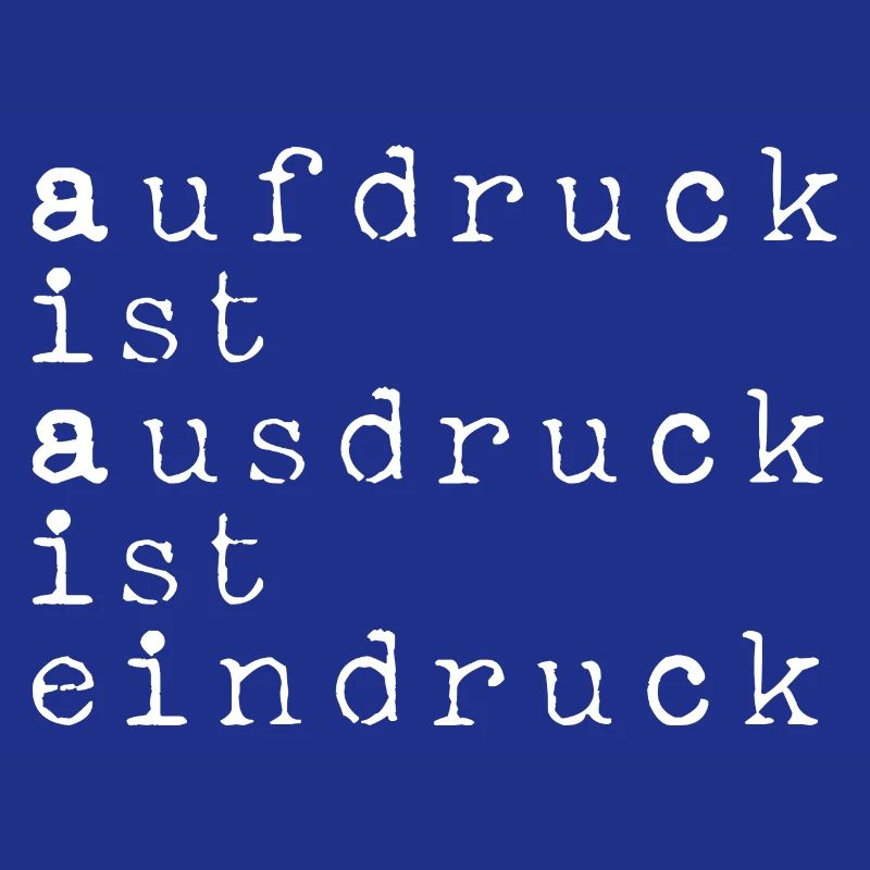 L’empreinte, c’est l’expression, c’est l’impression, le jeu de mots blanc