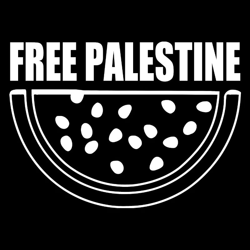 Free palestine melon pastèque