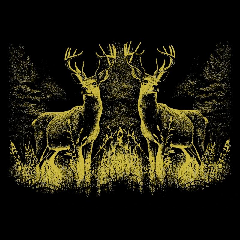 Hirsch Hirsche Wild Rotwild Rehbock