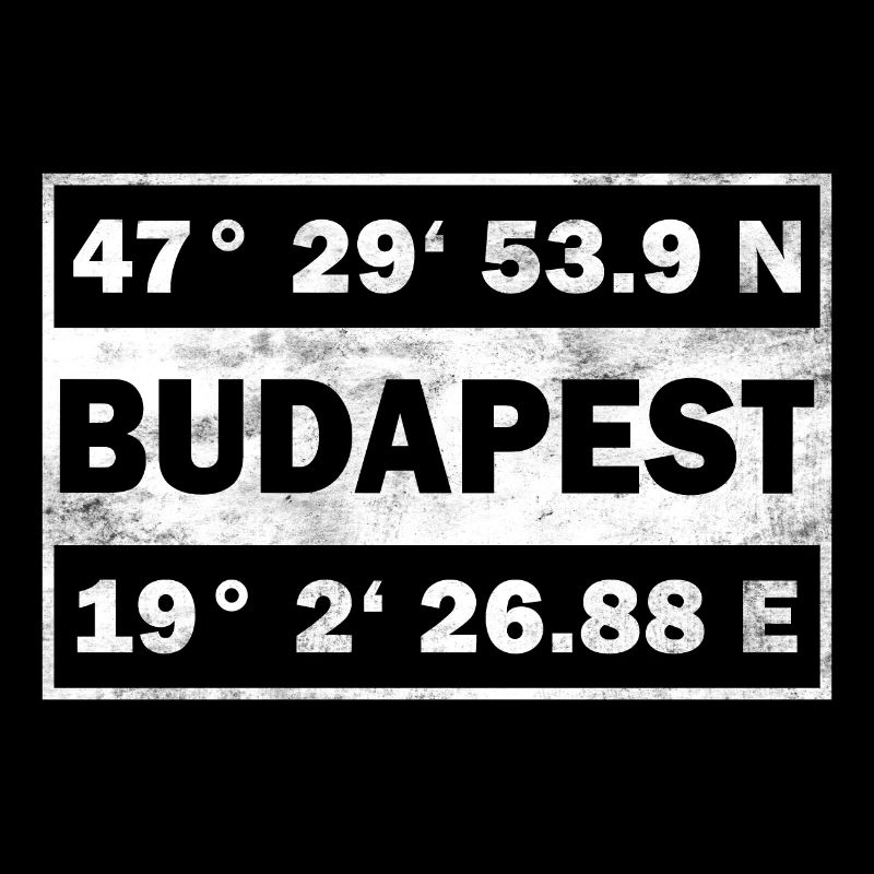 Coordonnées Budapest Hongrie ville Budapest