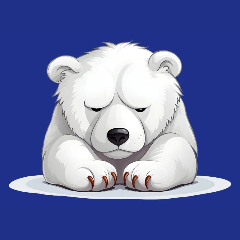 Grumpy Eisbär