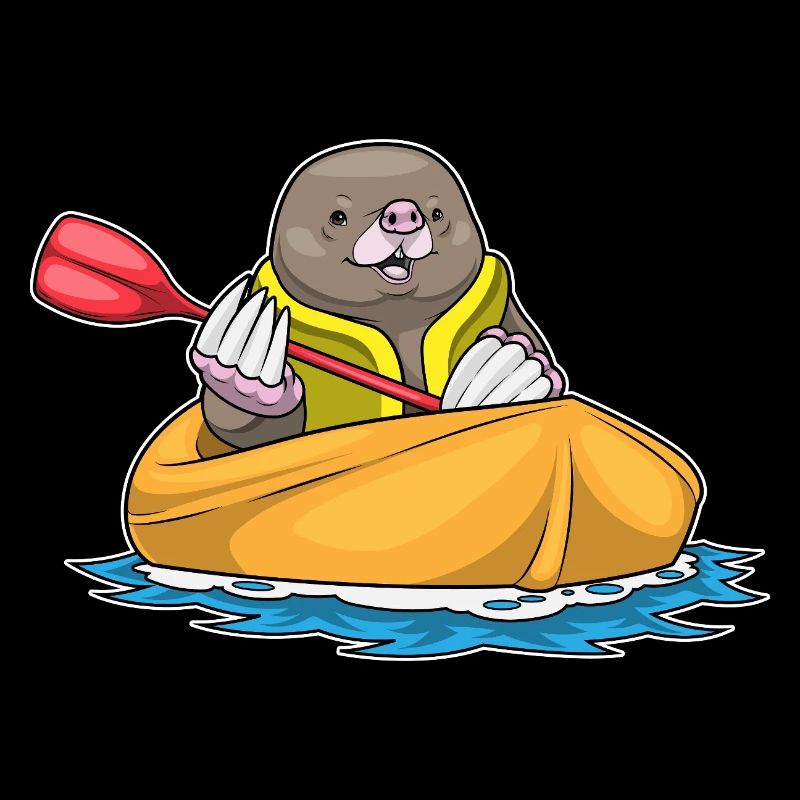 Maulwurf kleines Boot