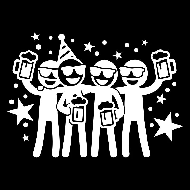 Équipe de fête d’anniversaire