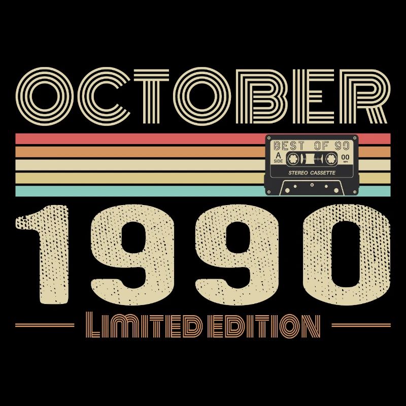 Anniversaire octobre 1990 - Birthday october 1990