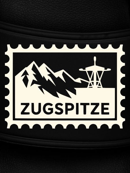 Berggipfel mit Seilbahn-Design