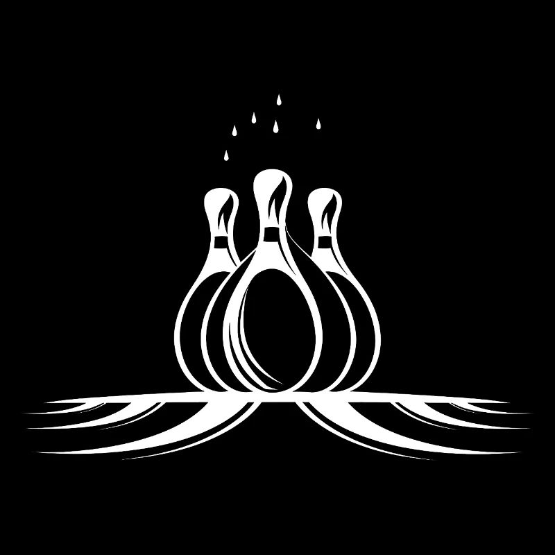 Bowling Pins Skizze