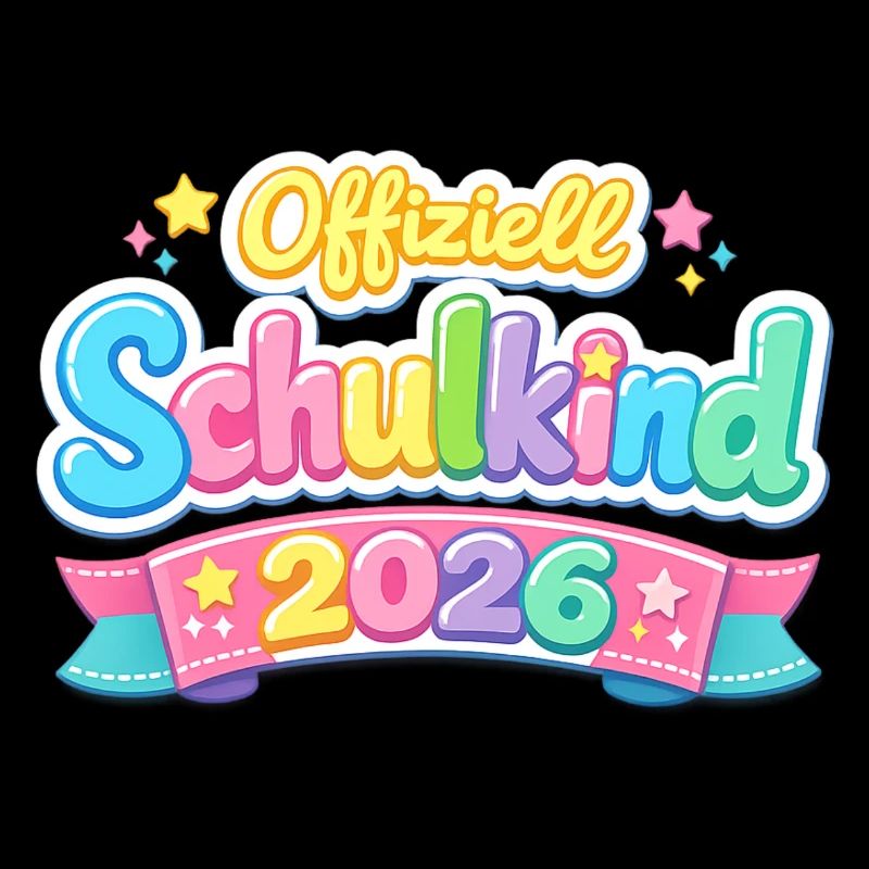 Offiziell Schulkind 2026 Einschulung Geschenk