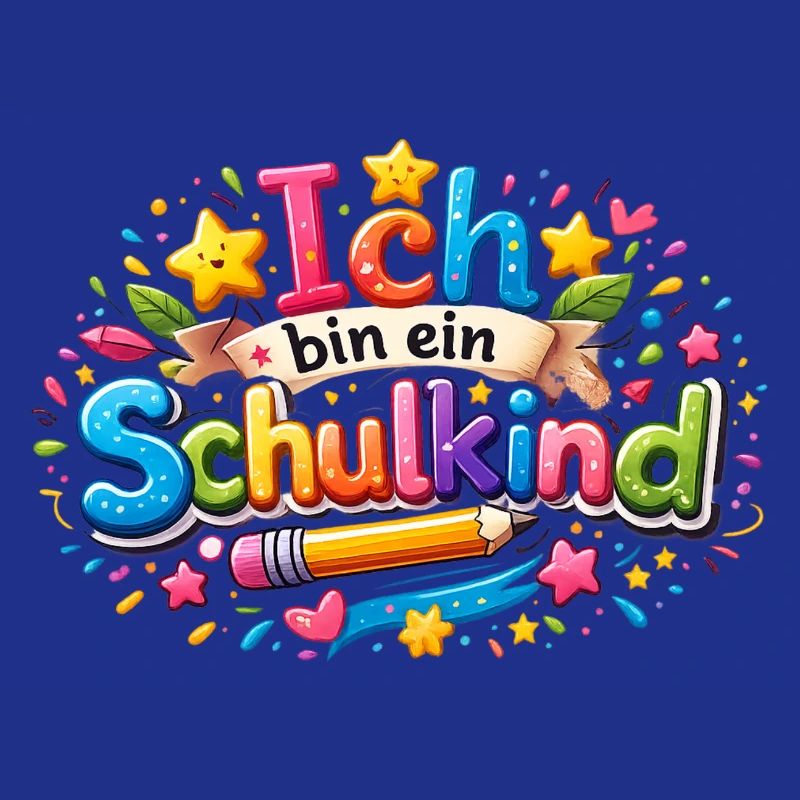 Ich bin ein Schulkind Einschulung Geschenk