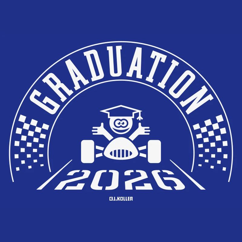 Graduation 2026 - School Is Out - Finish Line - W