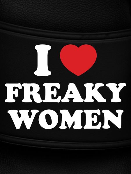 Ich Herz Freaky Frauen