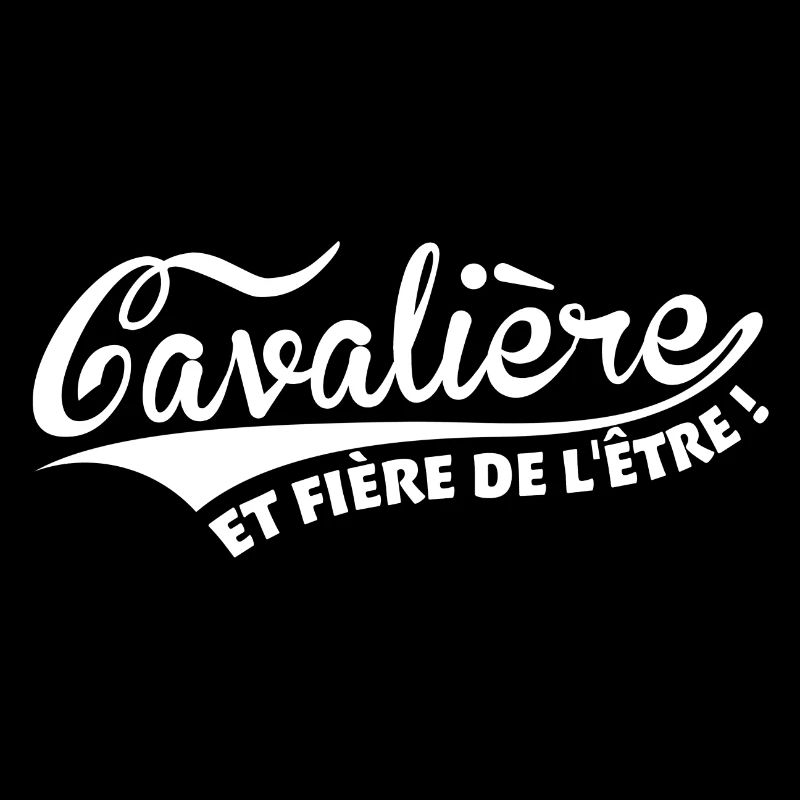 Cavalière et fière de l'être